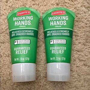 2 O’Keeffe’s Working Hands Hand Cream 2 ounce each
